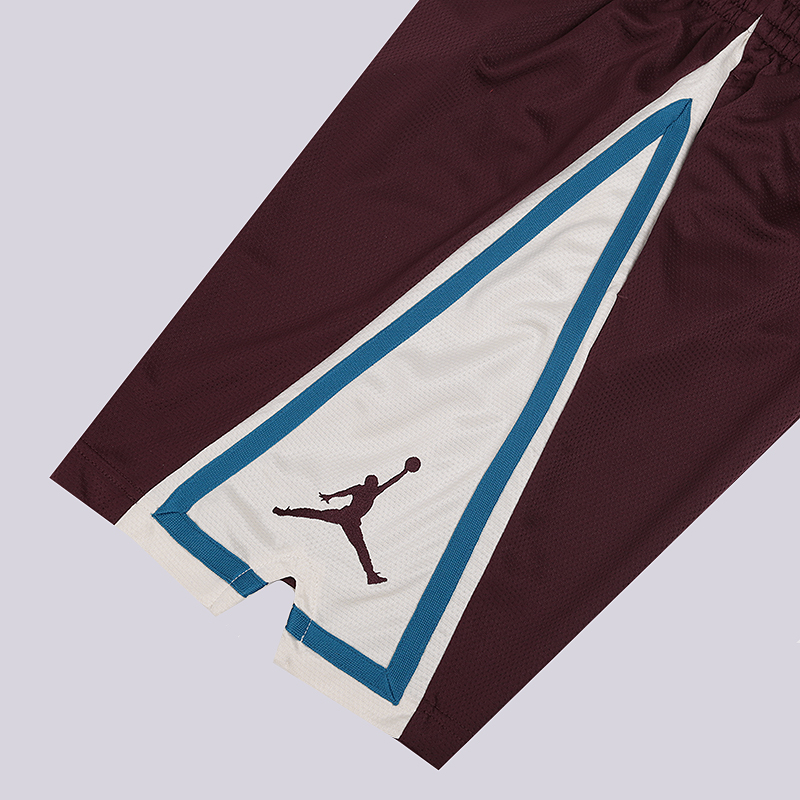 мужские бордовые шорты Jordan Franchise Basketball Shorts AJ1120-681 - цена, описание, фото 3
